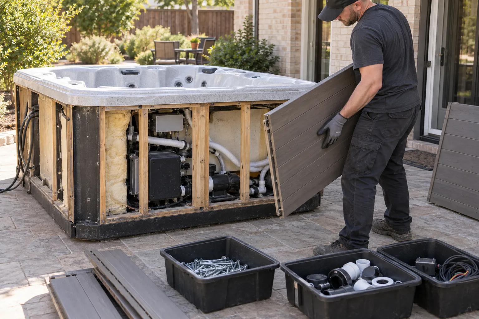 Hot Tub Removal Access Checklist