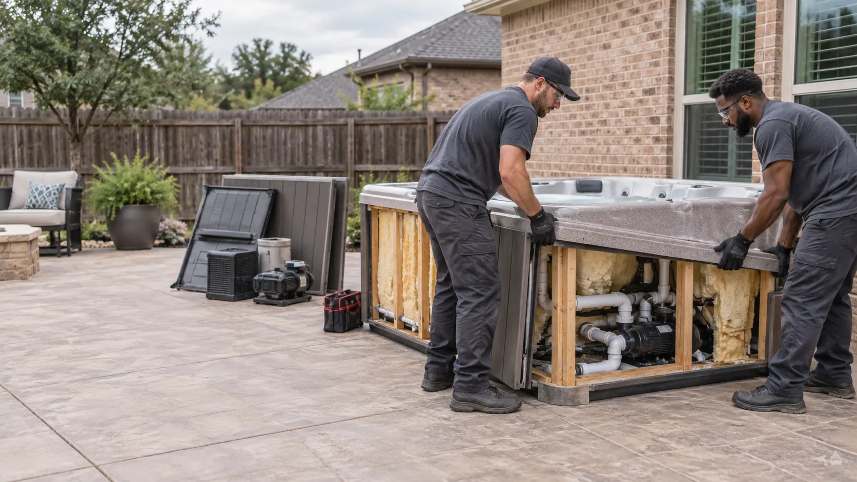 Hot Tub Removal